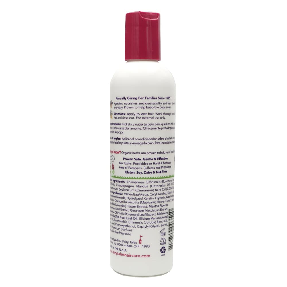 Fairy Tales Rosemary Repel Daily Kid Conditioner for Lice Prevention, 8 Fl Oz (Pack of 1)