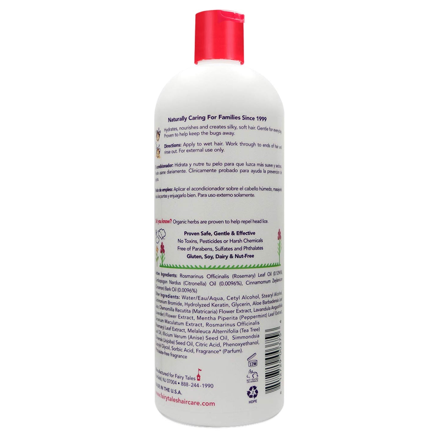 Fairy Tales Rosemary Daily Kids Hair Conditioner, 32 Fl. Oz (Pack of 1)