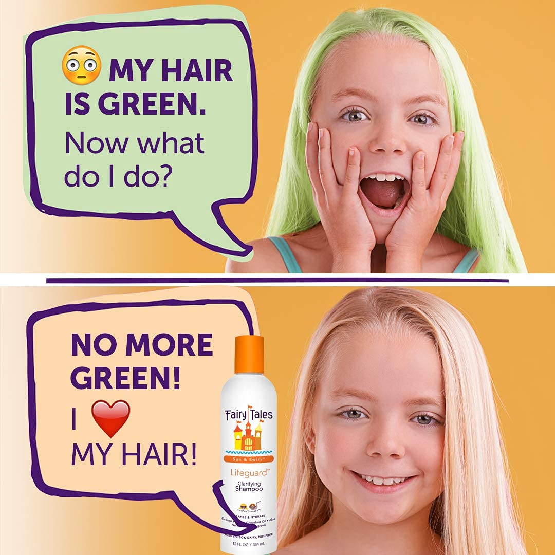 Fairy Tales Swimmer Conditioner for Kids - 8 oz | Made with Natural Ingredients in the USA | Replenish and Restore from Chlorine and Salt Damage | No Parabens, Sulfates, or Synthetic dyes