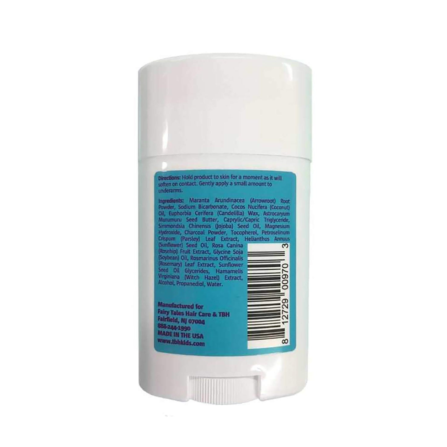 TBH Kids Deodorant - Unscented Deodorant for Kids - Made w/ Natural Ingredients in the USA - Aluminum Free Deodorant - Kids Deodorant Girls and Boys