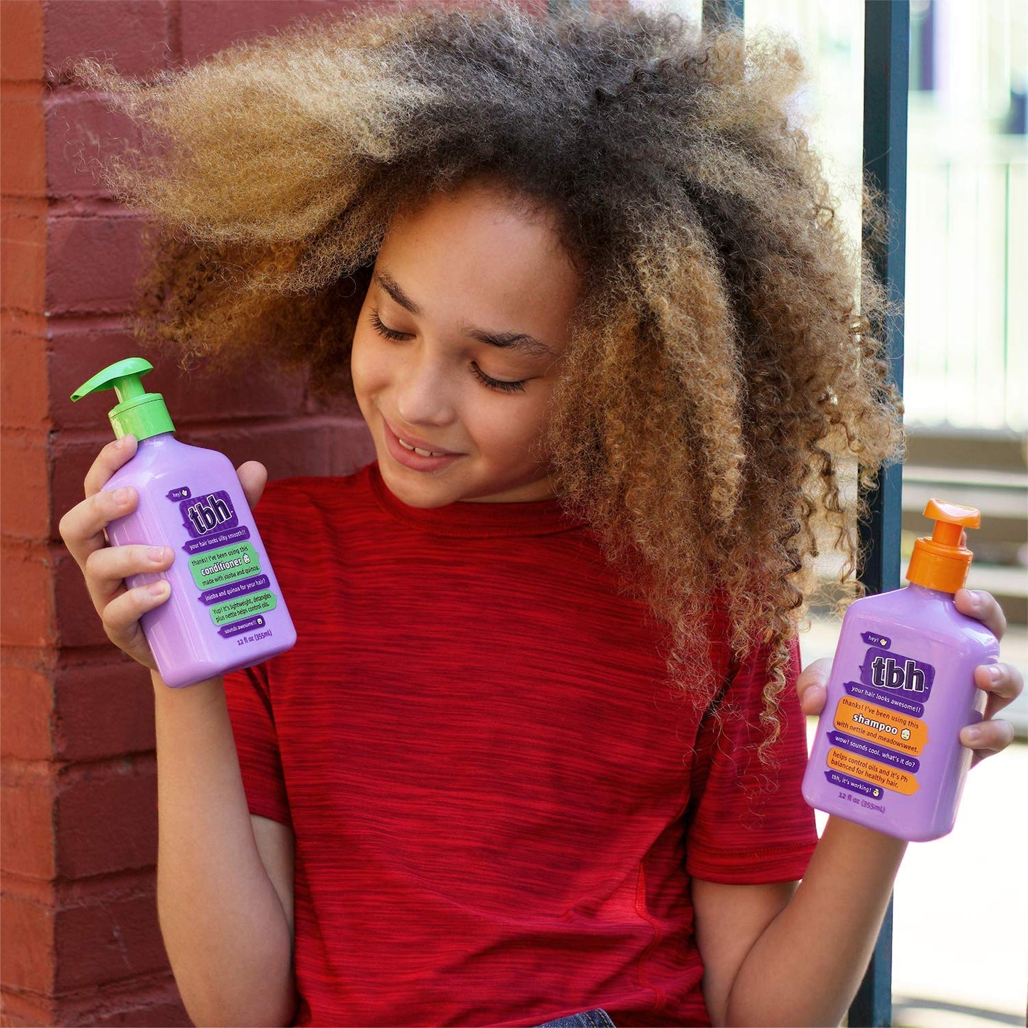 TBH Teen and Kids Shampoo - Tween and Teen Shampoo for Oily Hair,Sulfate and Paraben Free Shampoo - 12 oz