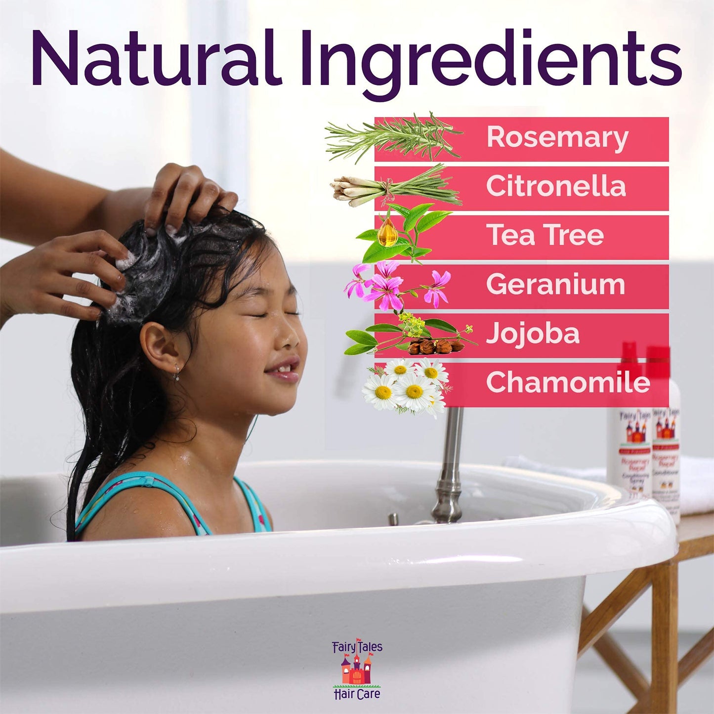 Fairy Tales Rosemary Repel Daily Kid Styling Gel- Kids Hair Gel for Lice Prevention, 8 Fl Oz (Pack of 1)