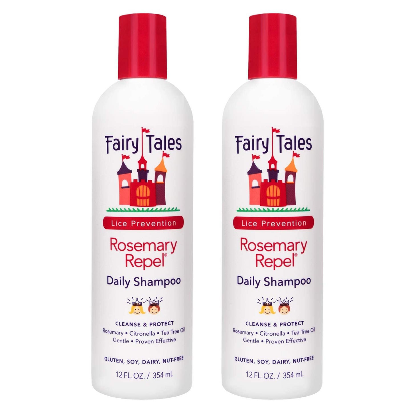 Fairy Tales Rosemary Shampoo for Kids, 12 Fl Oz (Pack of 2)