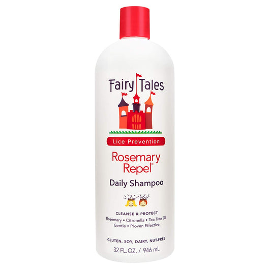 Fairy Tales Rosemary Repel Lice Shampoo- Daily Kids Shampoo for Lice Prevention, 32 Fl Oz (Pack of 1)