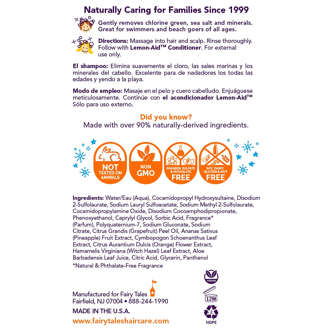 Fairy Tales Sun & Swim 32oz Shampoo and Conditioner